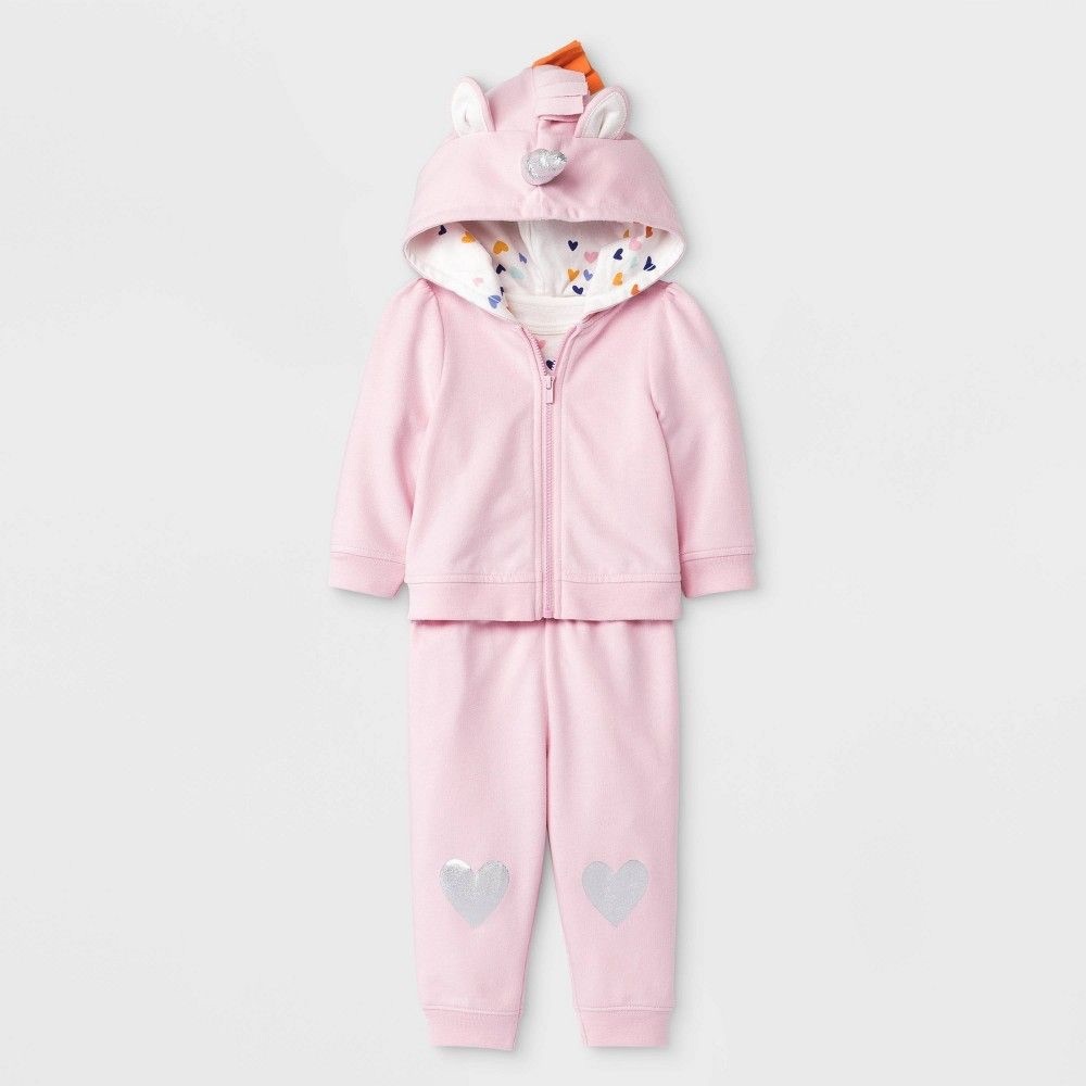 3pc Unicorn🦄 Hoodie, Onesie, Jogger Set